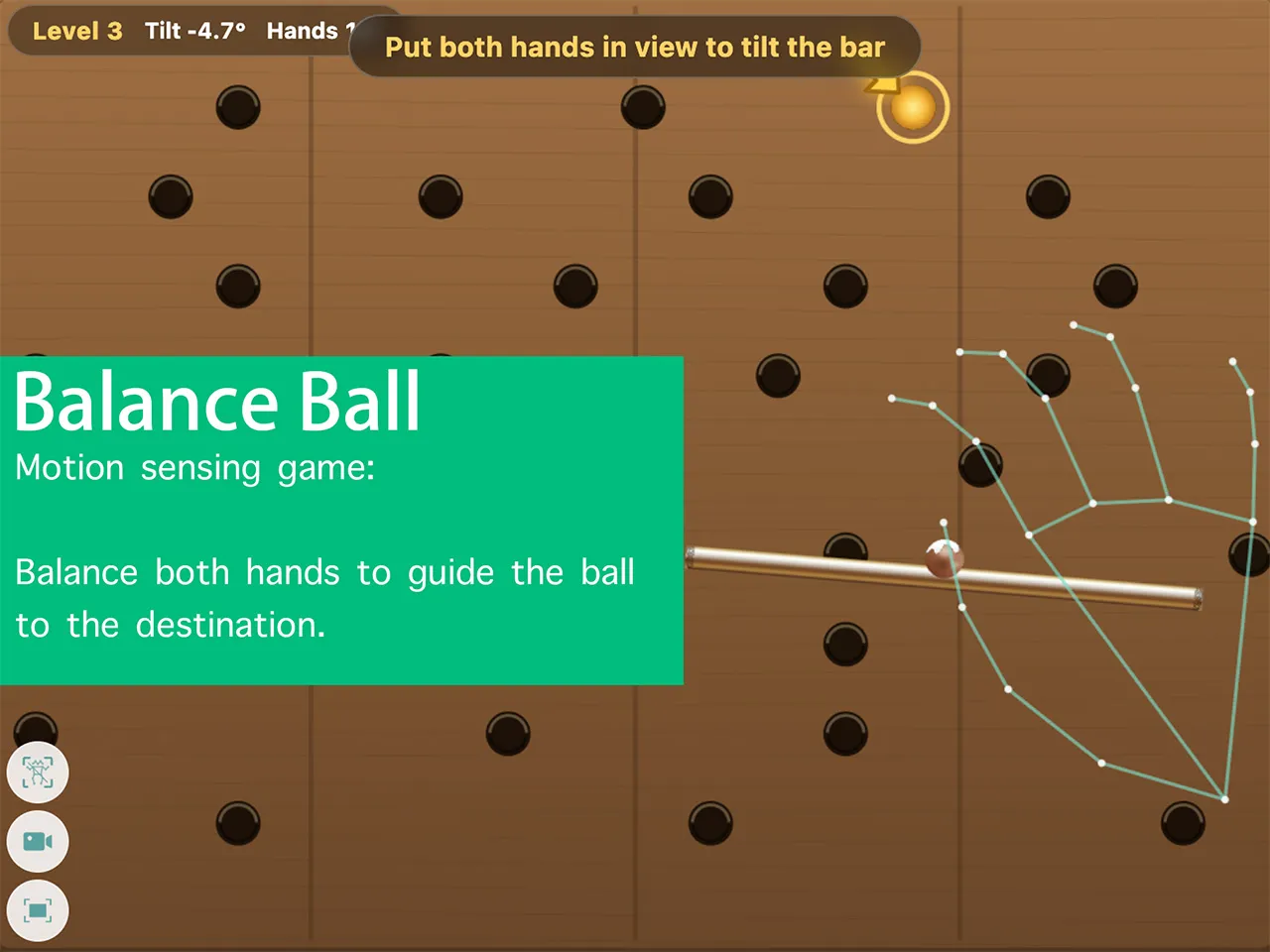 Hand Tilt Balance Ball