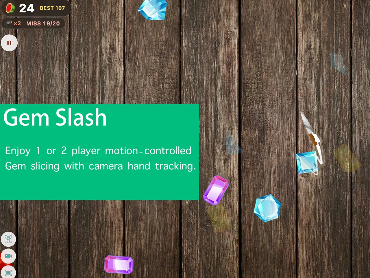 Gesture Gem Slash